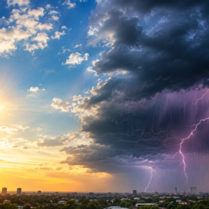 Temperaturas sobem e temporais podem atingir Mato Grosso do Sul até segunda-feira