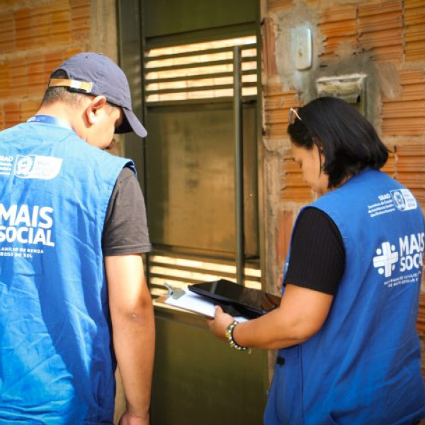 Governo de MS inclui mais de 4 mil famílias no programa Mais Social por meio de busca ativa