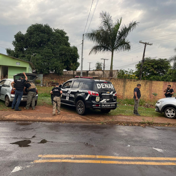 Rede de traficantes é presa em operação que atinge Corumbá, Naviraí e Campo Grande