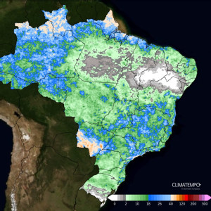 Frente fria avança pelo Brasil com chuva forte e queda de temperatura no Centro-Sul