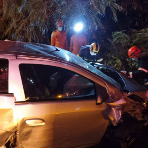 Acidente na BR-262 deixa uma vítima fatal na noite de sexta-feira