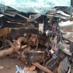 Grave acidente na BR-262 deixa mulher com traumatismo craniano