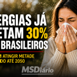 Alergias afetam milhões de brasileiros e especialistas alertam para aumento dos casos nas próximas décadas