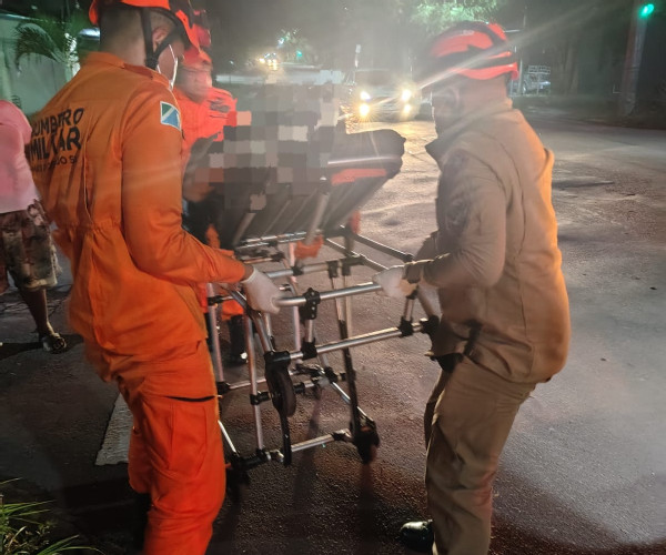 Gestante de 26 semanas é socorrida após acidente de trânsito em Corumbá