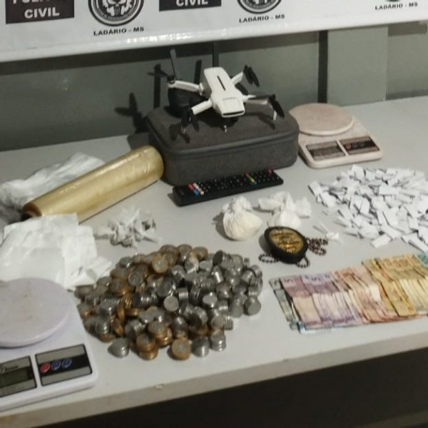 Polícia Civil recupera objetos furtados e fecha boca de fumo em Ladário