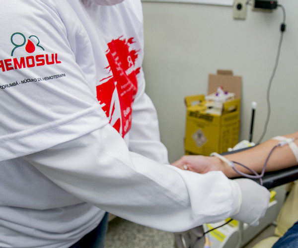 Hemonúcleo de Corumbá abre atendimento especial para doação de sangue em 20 de junho