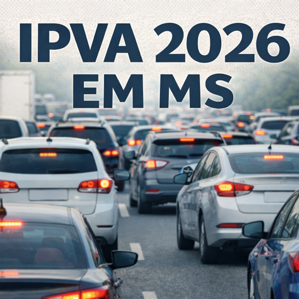 Contribuintes têm até 5 de janeiro para pagar IPVA 2026 com 15% de desconto em MS