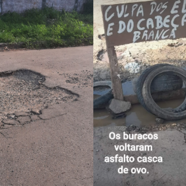 Mais uma licitação milionária de R$ 11,1 milhões para tapa-buracos em Corumbá