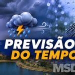 Ciclone se afasta, mas instabilidade ainda mantém alerta para chuva e ventos fortes em MS