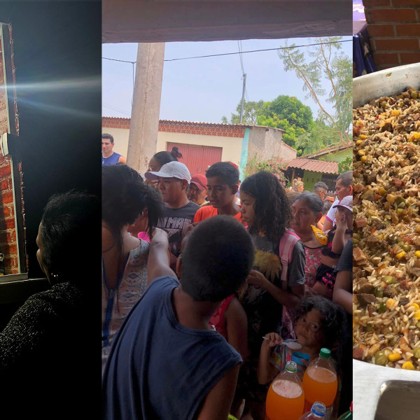 Devoção e solidariedade: tradição de mãe e filha rende arroz carreteiro a moradores de Corumbá