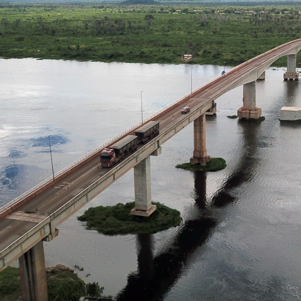 Ponte sobre o Rio Paraguai será interditada para obras de recuperação em Corumbá