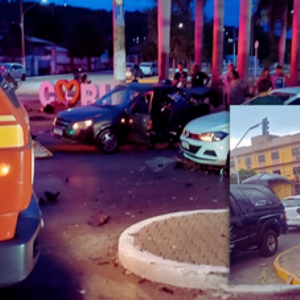 Três  veículos envolvidos em acidente grave em Corumbá com vítima fatal