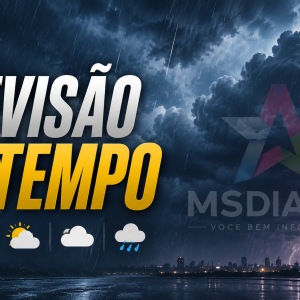 Inmet coloca 11 cidades de MS em alerta para tempestades com granizo e ventos de até 100 km/h