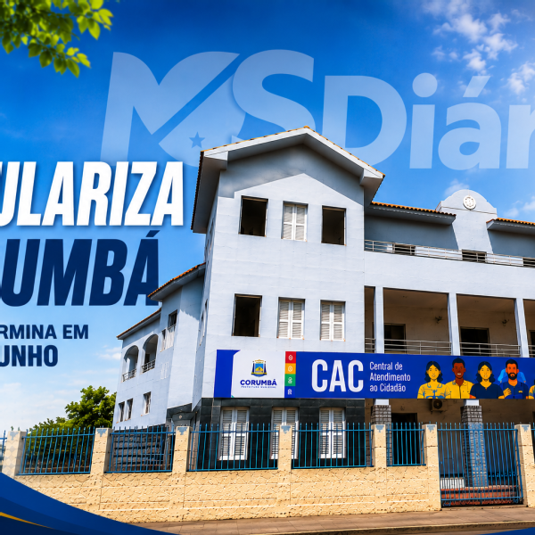 Prazo para aderir ao Regulariza Corumbá termina em 30 de junho