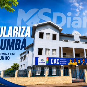 Prazo para aderir ao Regulariza Corumbá termina em 30 de junho