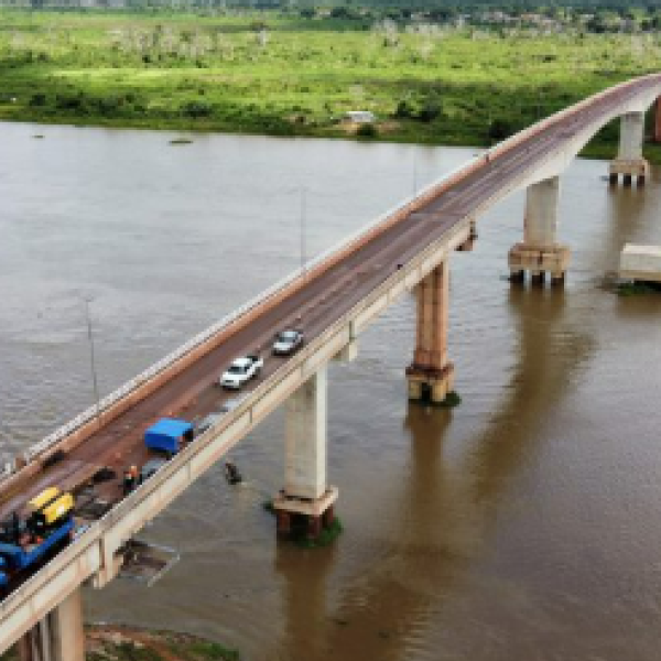 Ponte sobre o Rio Paraguai terá bloqueio total por duas horas na BR-262 para obras de recuperação