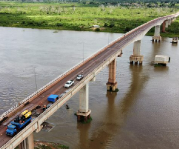 Ponte sobre o Rio Paraguai terá bloqueio total por duas horas na BR-262 para obras de recuperação
